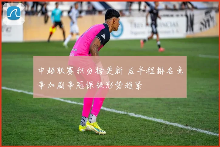 中超联赛积分榜更新 后半程排名竞争加剧争冠保级形势趋紧